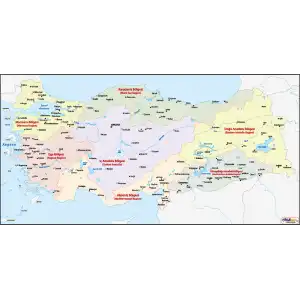 Türkiye Bölgeler Haritası