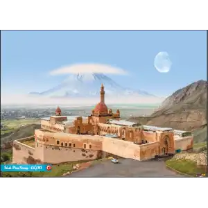 İshak Paşa Sarayı ve Ağrı Dağı Fotoğrafı