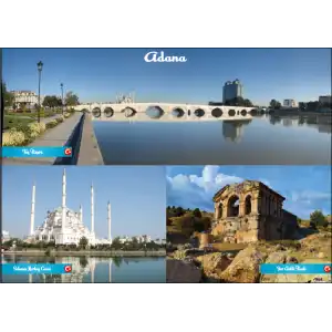 Adana fotoğrafları Kolaj