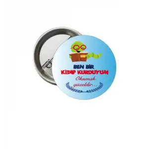 Kitap Kurdu Rozeti 4