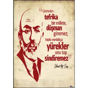 Mehmet Akif Ersoy Afişi 2