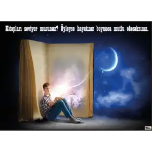 Kitap Okuma Afişi 4