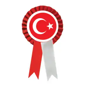 Türk Bayraklı Kokart (MAVİ)