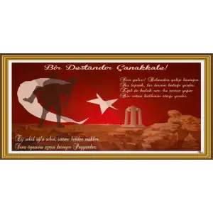 Çanakkale Şehitleri Afişi
