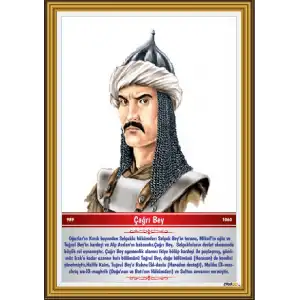 Türk Büyükleri- Çağrı Bey Afişi