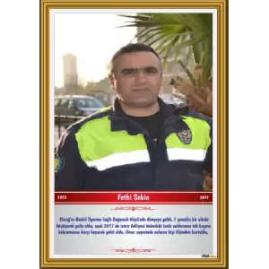 Türk Büyükleri - Fethi Sekin Afişi