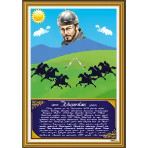 Türk Büyükleri - Kılıçarslan Afişi