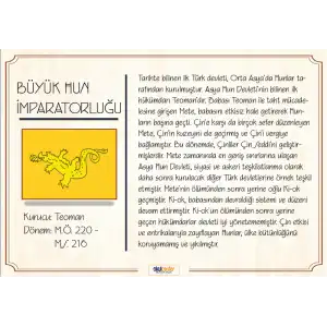 Büyük Hun İmparatorluğu Afişi (Posteri)