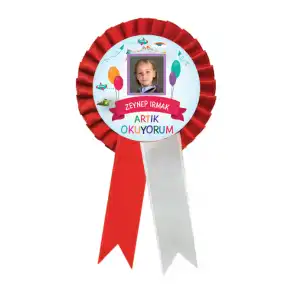Resimli Artık Okuyorum Kokartı
