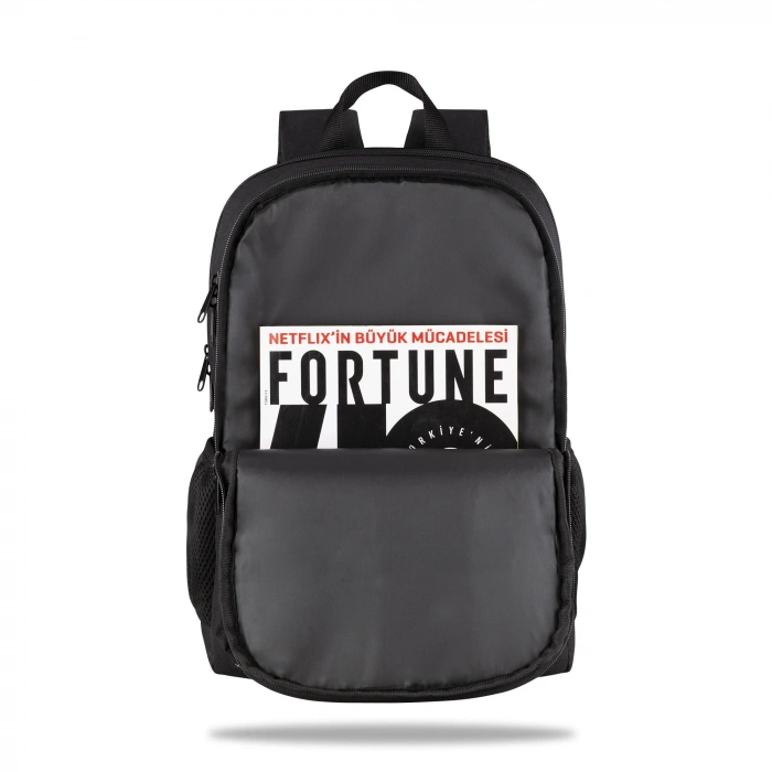 Classone 15.60 inch Mila Serisi W600 -  Lenovo,Hp,Asus,Monster,Macbook,Mac Air Uyumlu Reflektörlü - Laptop Sırt Çantası - Siyah