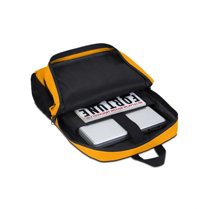 Classone 15,60 inch Uyumlu W300- Mila serisi  Lenovo,Hp,Asus,Monster,Macbook,Mac Air Uyumlu  Laptop , Notebook Sırt Çantası  - Sarı