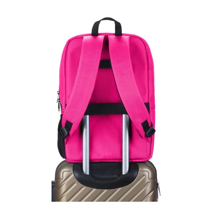 Classone 15,60 inch Uyumlu W300- Mila serisi  Lenovo,Hp,Asus,Monster,Macbook,Mac Air Uyumlu  Laptop , Notebook Sırt Çantası  - Pembe