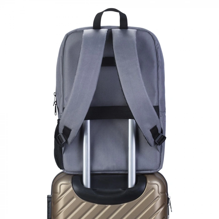 Classone 15,60 inch Uyumlu W300- Mila serisi  Macbook, Laptop , Notebook Sırt Çantası  - Gri