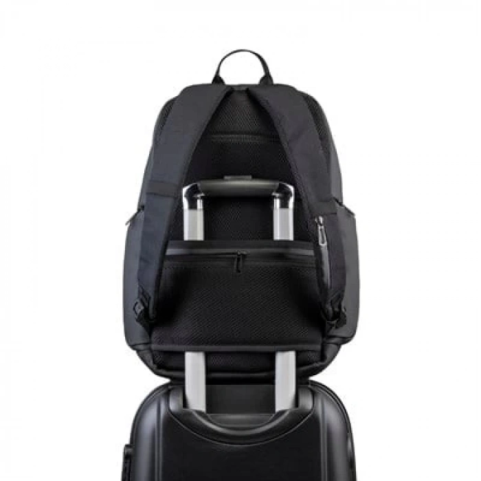 Classone BP-IT800 Parma Serisi WTXpro Su Geçirmez Kumaş 15.6  Notebook Sırt Çantası-Siyah