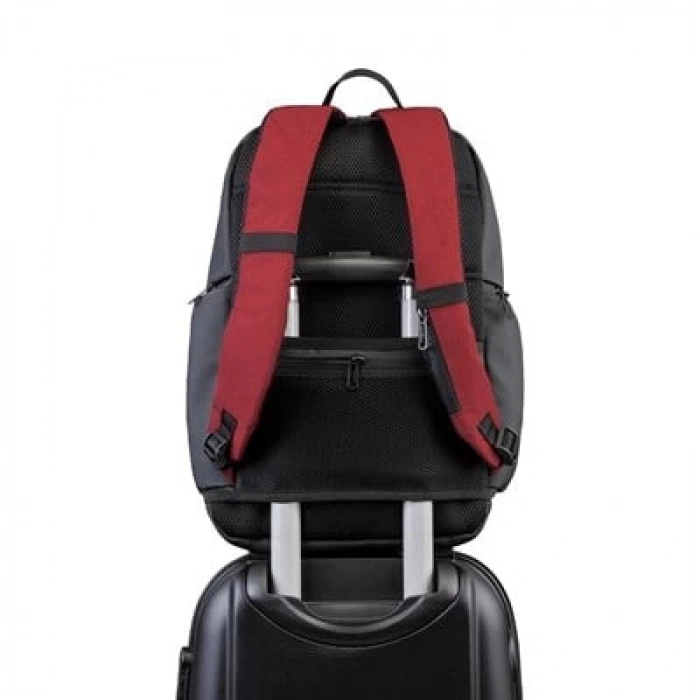 Classone BP-IT805 Parma Serisi WTXpro Su Geçirmez Kumaş  15.6  Notebook Sırt Çantası-Bordo