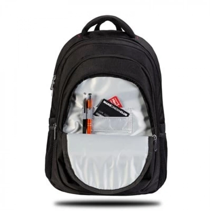 Classone BP-L100 WTXpro Su Geçirmez Kumaş Milano Serisi 15.6 inch  Large Sırt Çantası - Siyah