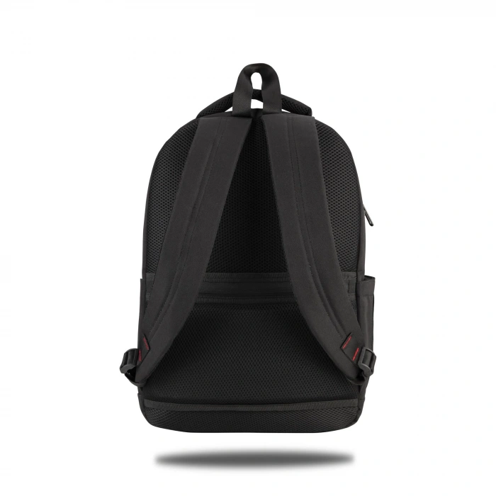 Classone BP-L400 Floransa Large Serisi, WTXpro Su Geçirmez Kumaş, Su Geçirmez Fermuar, 15.6 inch UyumluNotebook Sırt Çantası – Siyah