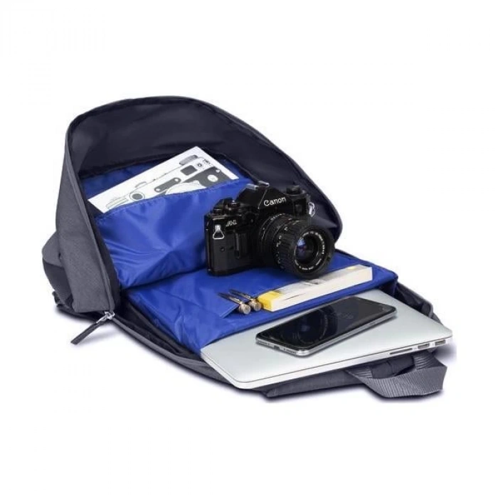 Classone BP-S363 WTXpro Su Geçirmez Kumaş New Trend Sport Style Serisi Sırt Çantası-Mavi