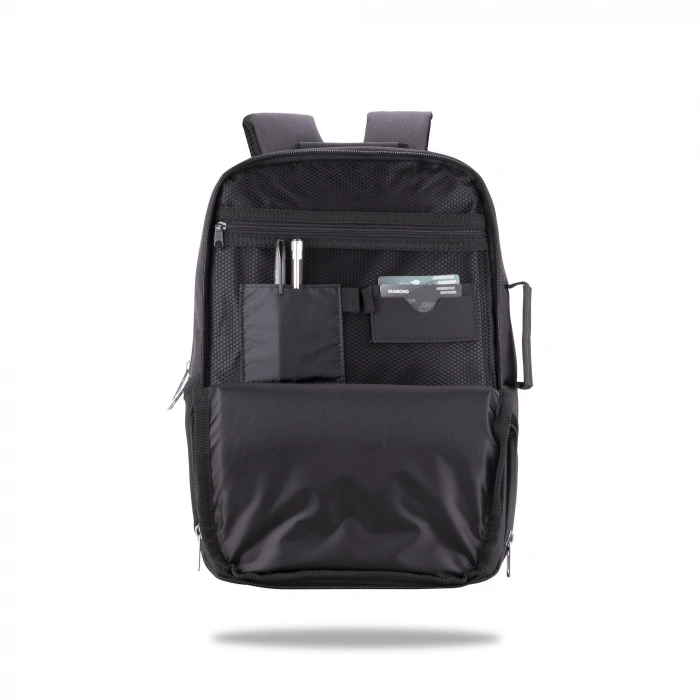 Classone BP-TX304 Combo Serisi 15,6 inch , Su Geçirmez Kumaş ve Su Geçirmez fermuar Notebook, Laptop , Macbook Sırt Çantası -Antrasit Gri