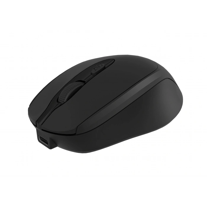 Classone CBT10 Bluetooth + 2.4 Ghz Şarj Edilebilir Kablosuz Mouse-Siyah