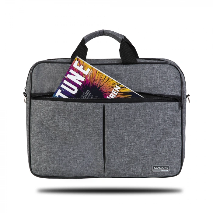 Classone Eko2 BND304 15.6 Gri Notebook Çantası
