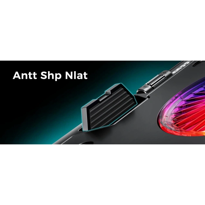 Classone Gt102 Gaming Laptop Soğutucu, 2200rpm , Rgb Işıklı , Led Display , Notebook Soğutucu Stand