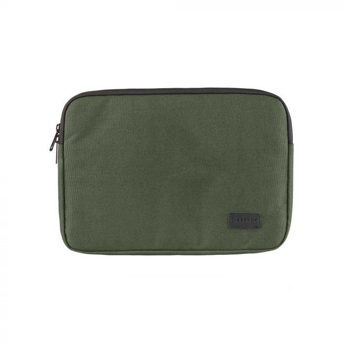 Classone livorno Serisi 13-14 inch uyumlu Mac Air , Macbook , Tablet Taşıma Çantası-Yeşil