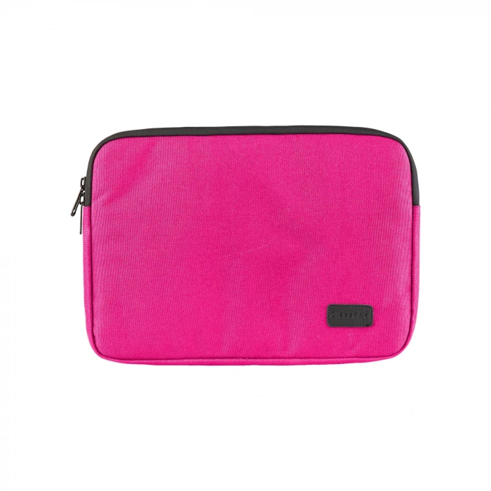 Classone livorno Serisi 13-14 inch uyumlu Macbook , Tablet Taşıma Çantası-Pembe