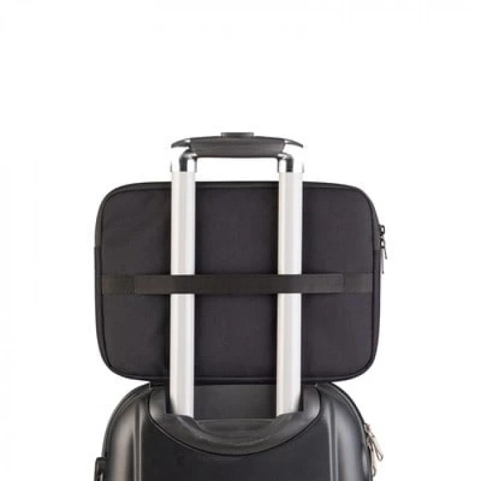 Classone Livorno Serisi WSL1400 13-14 inch uyumlu WTXpro Su Geçirmez Kumaş Macbook ,Tablet Kılıfı -Siyah