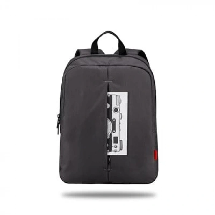 Classone PR-R174 Roma XL Serisi WTXpro Su Geçirmez Kumaş Notebook 17 inch Sırt Çantası / Gri