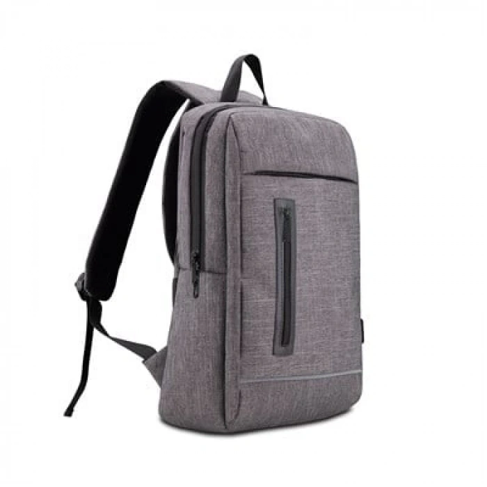 Classone Triesta Serisi, RC58-154 Recycled kumaş , 15.6 inch Uyumlu Macbook, Laptop , Notebook Sırt Çantası- Keten Gri