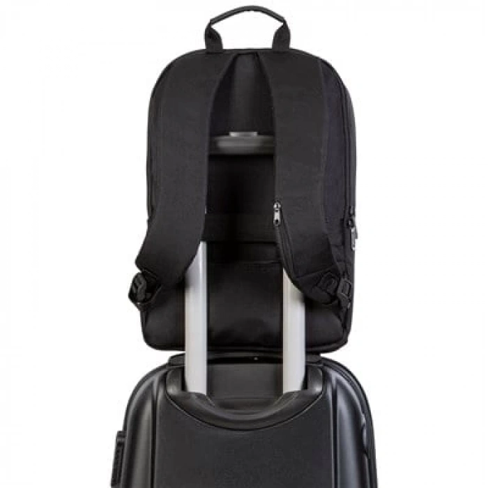Classone TW1500 WTXpro Su Geçirmez Kumaş Twin Color 15.6 inch  Notebook Sırt Çantası-Siyah