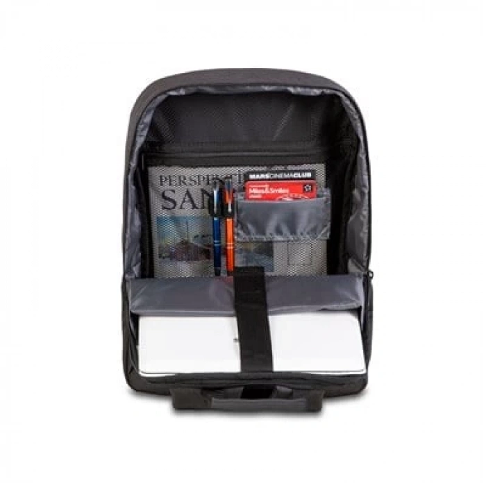 Classone TW1704 WTXpro Su Geçirmez Kumaş Twin Color 17 inch Notebook Sırt Çantası-Gri