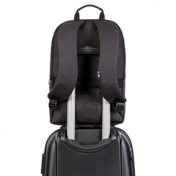 Classone TW1704 WTXpro Su Geçirmez Kumaş Twin Color 17 inch Notebook Sırt Çantası-Gri