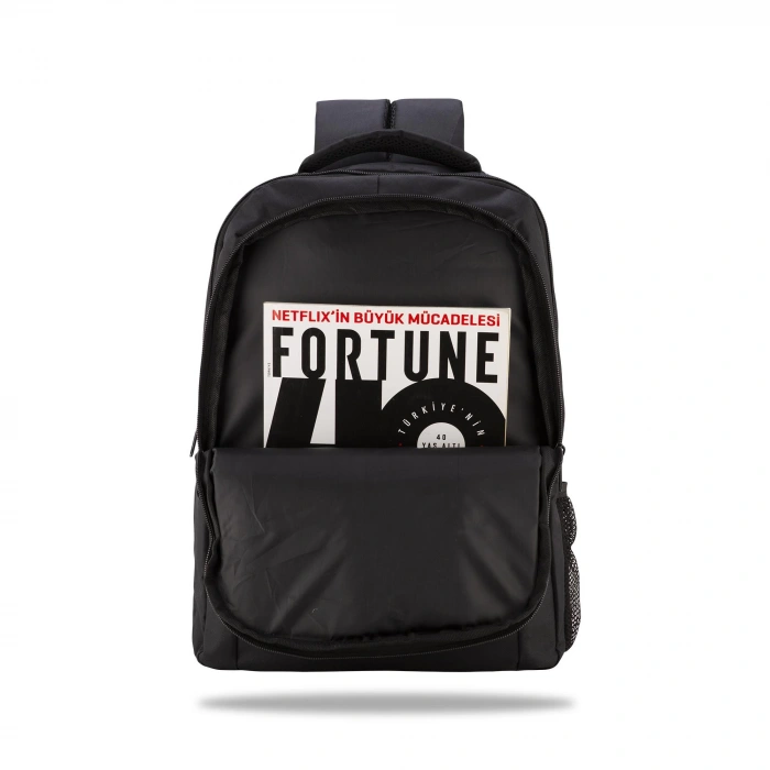 Classone W500 15.60 inch Mila Serisi Ki3-01-003 Network 4  Serisi – Reflektörlü- Lenovo,Hp,Asus,Monster,Macbook,Mac Air Uyumlu Laptop Sırt Çantası – Siyah