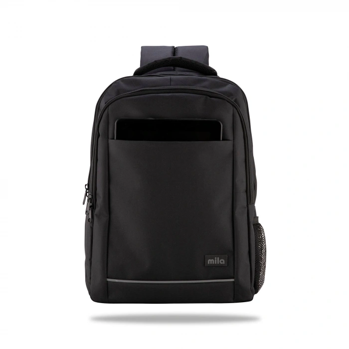 Classone W500 15.60 inch Mila Serisi Ki3-01-003 Network 4  Serisi – Reflektörlü- Lenovo,Hp,Asus,Monster,Macbook,Mac Air Uyumlu Laptop Sırt Çantası – Siyah
