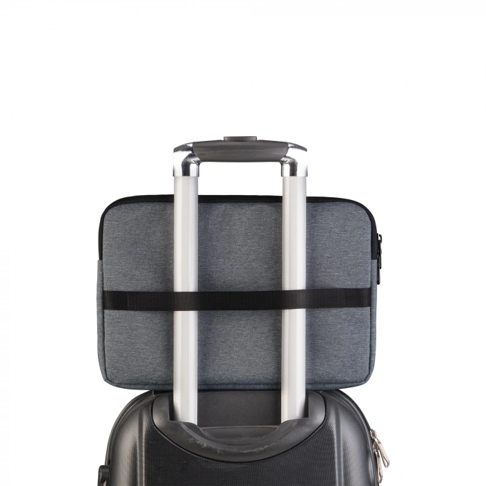 Classone WSL1503 livorno Serisi 15.6 inch uyumlu Macbook, Laptop , Notebook Taşıma Çantası-Gri