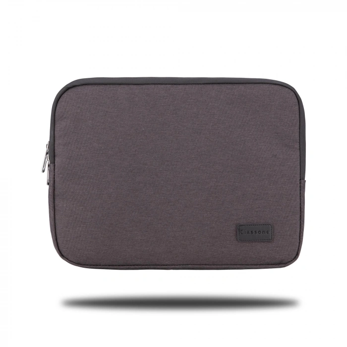 Classone WSL1504 livorno Serisi 15.6 inch uyumlu Macbook, Laptop , Notebook Taşıma Çantası-Koyu Gri