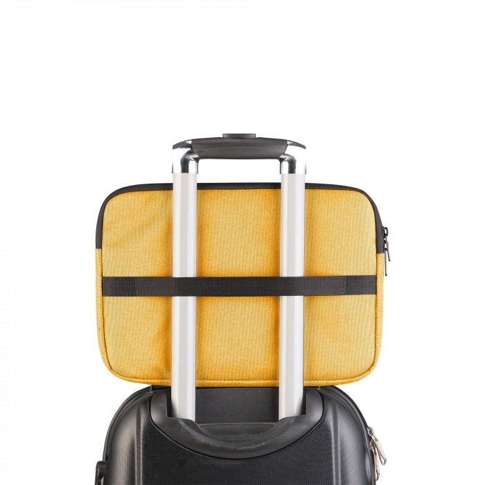 Classone WSL1508 livorno Serisi 15.6 inch uyumlu Macbook, Laptop , Notebook Taşıma Çantası-Sarı