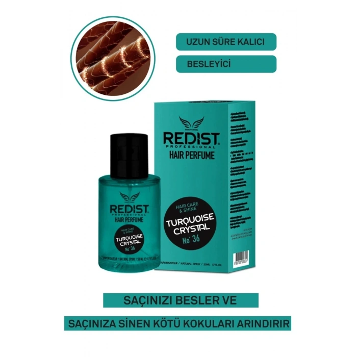 Redist Saç Parfümü Turquoise Crystal 50 ml