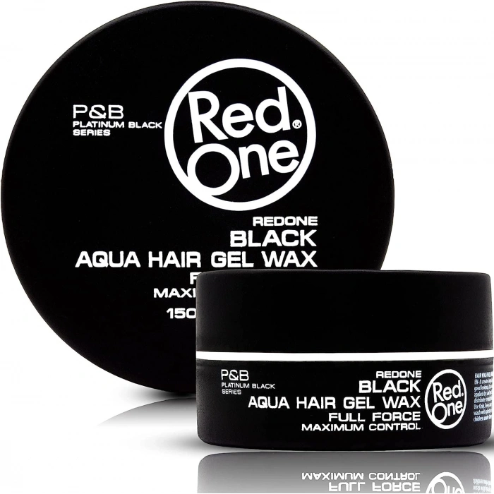 Redone Aqua Hair Wax Siyah 150 ml