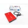 2.5-inch Hard Disk (HDD) Kutusu - USB 3.0 SATA 4.8 Gbps - Alüminyum - Kırmızı
