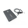 2.5-inch Hard Disk (HDD) Kutusu - USB 3.0 SATA 4.8 Gbps - Alüminyum - Siyah