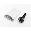 2.5-inch Hard Disk (HDD) Kutusu - USB 3.0 SATA 4.8 Gbps - Plastik - Şeffaf
