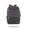 Classone BP-TX304 Combo Serisi 15,6 inch , Su Geçirmez Kumaş ve Su Geçirmez fermuar Notebook, Laptop , Macbook Sırt Çantası -Antrasit Gri