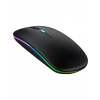Classone RGB-100F Rgb Işıklı, Efektli, Silent-Sessiz,rf Kablosuz, Bluetooth Mouse - Siyah
