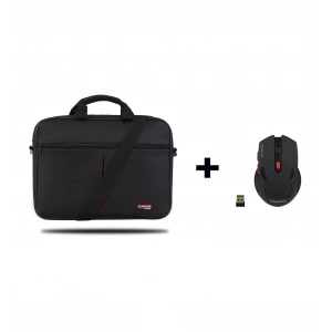 Classone BND300 15.6 Siyah Notebook Çantası + WG100 Oyuncu Mouse