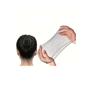 Görünmez Saç Topuz Filesi 12 Adet Siyah