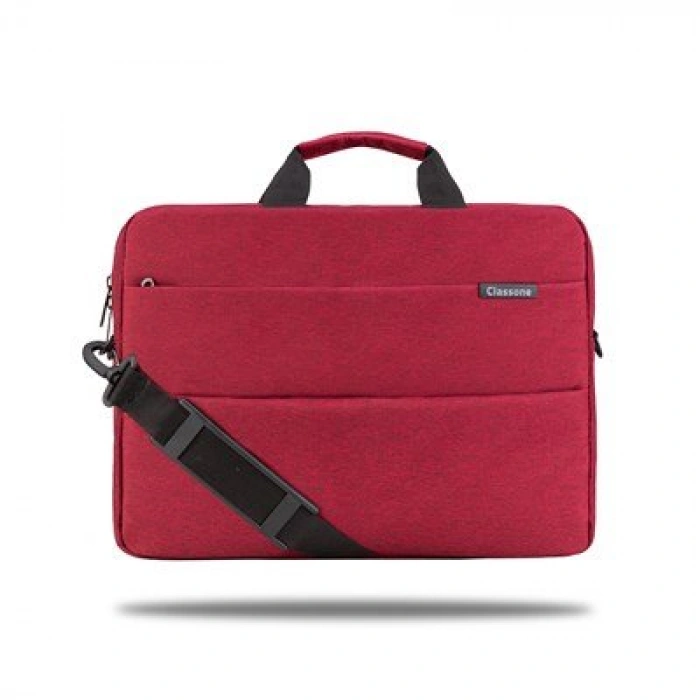 Classone WorkOut Serisi TL6005 WTXpro Su Geçirmez Kumaş 15.6 inch Laptop , Notebook Çantası -Bordo
