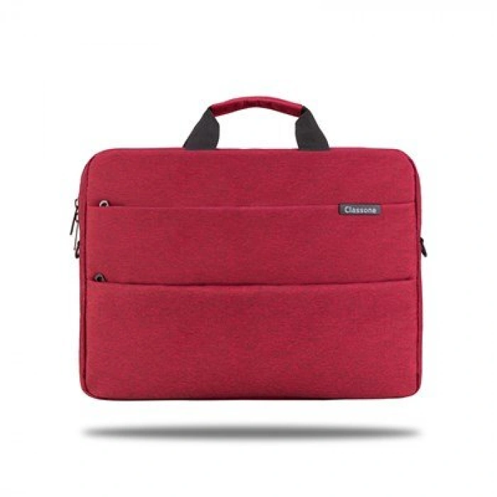 Classone WorkOut Serisi TL6005 WTXpro Su Geçirmez Kumaş 15.6 inch Laptop , Notebook Çantası -Bordo